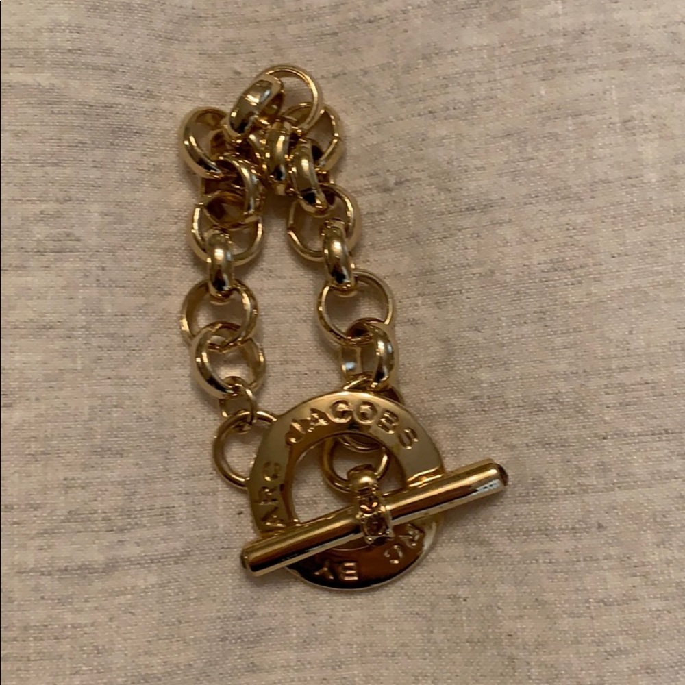 Marc Jacobs gold chain link bracelet
